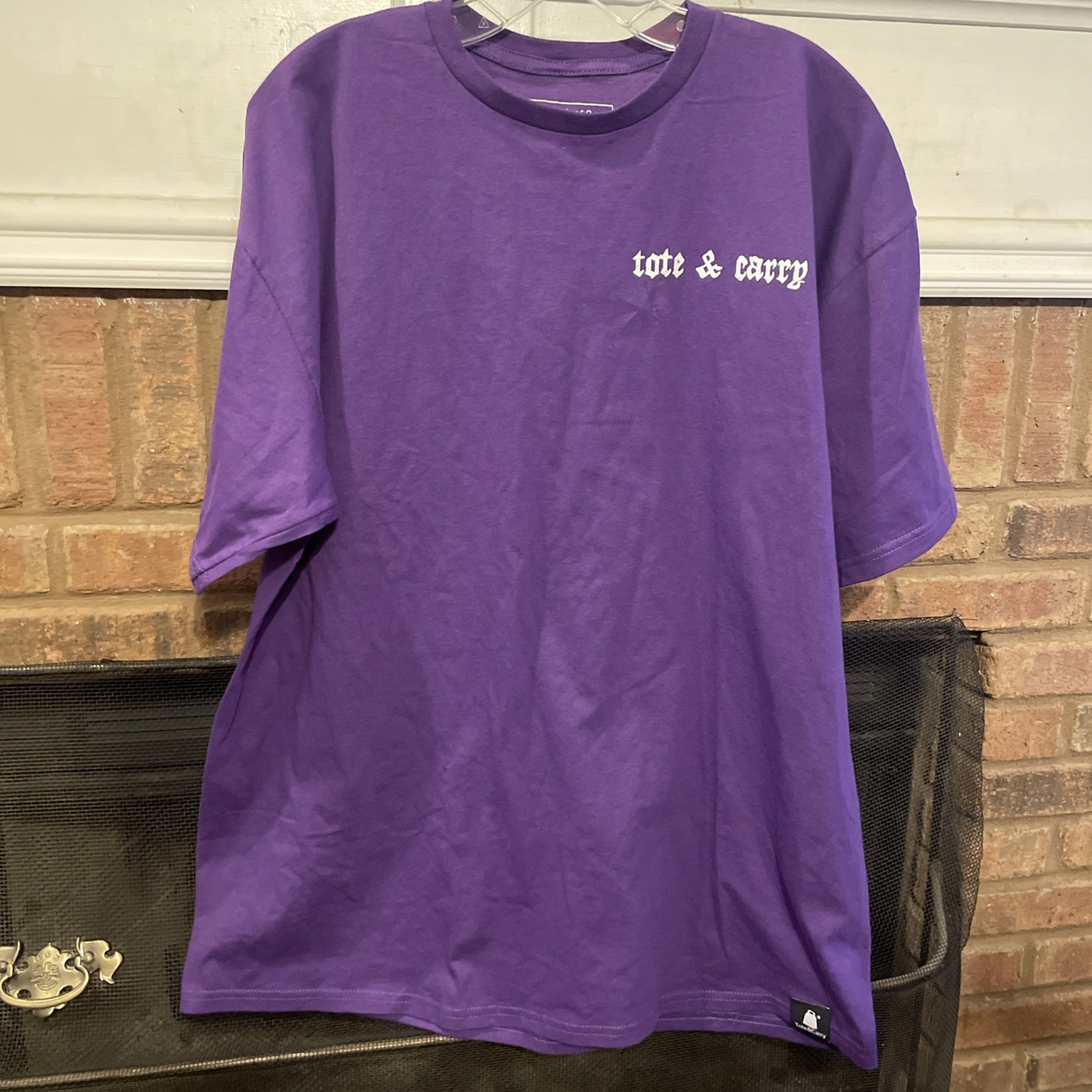 Tote And Carry T Shirt Size XL Purple Bag Graphic Tee Tote & Carry Luggage gallery