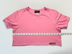Go Softwear Size L Pacific Half Tee /Crop Top – Pink (GS-3482521-PNK-M)