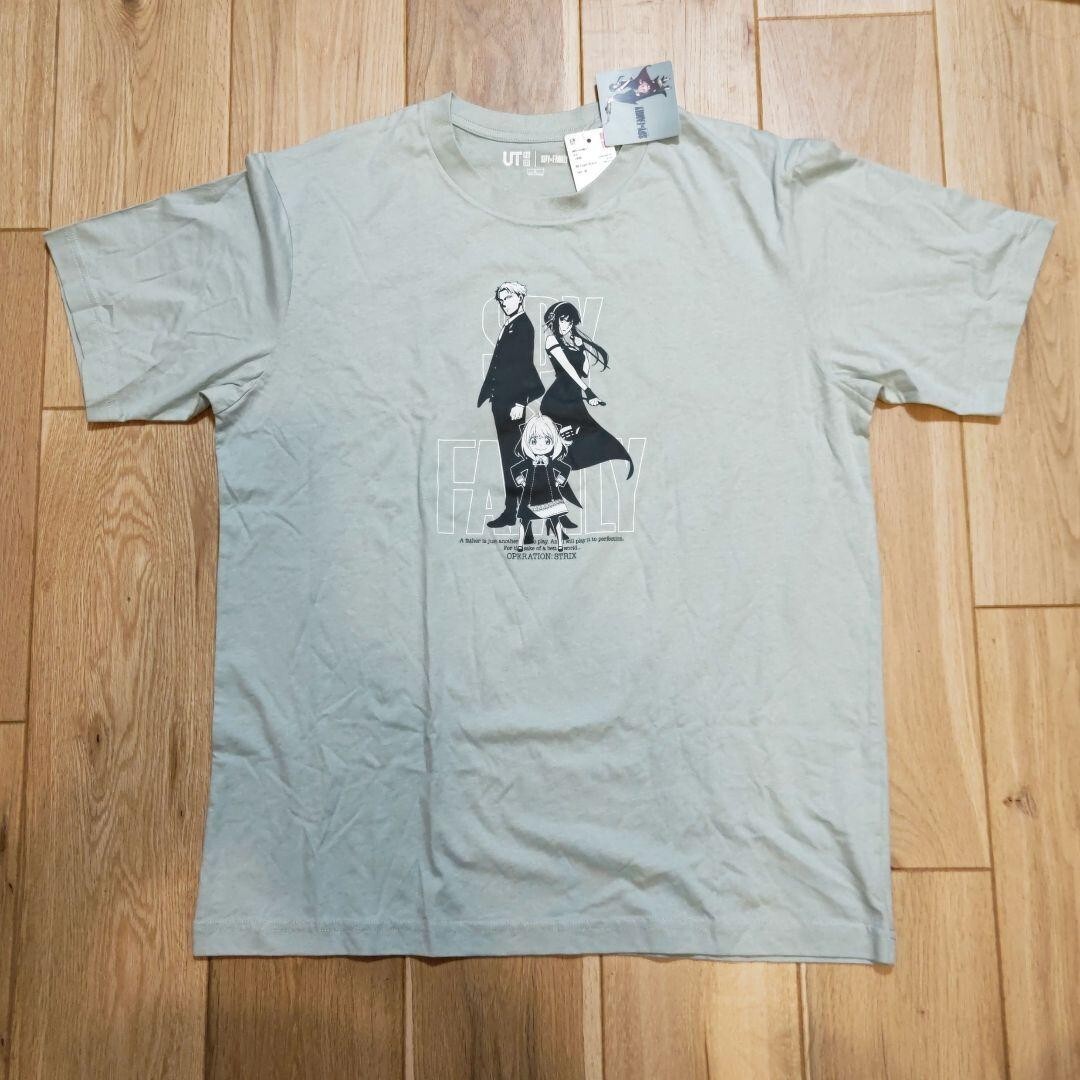 New SPY x FAMILY Uniqlo Light Green T-shirt Japan Size – L
