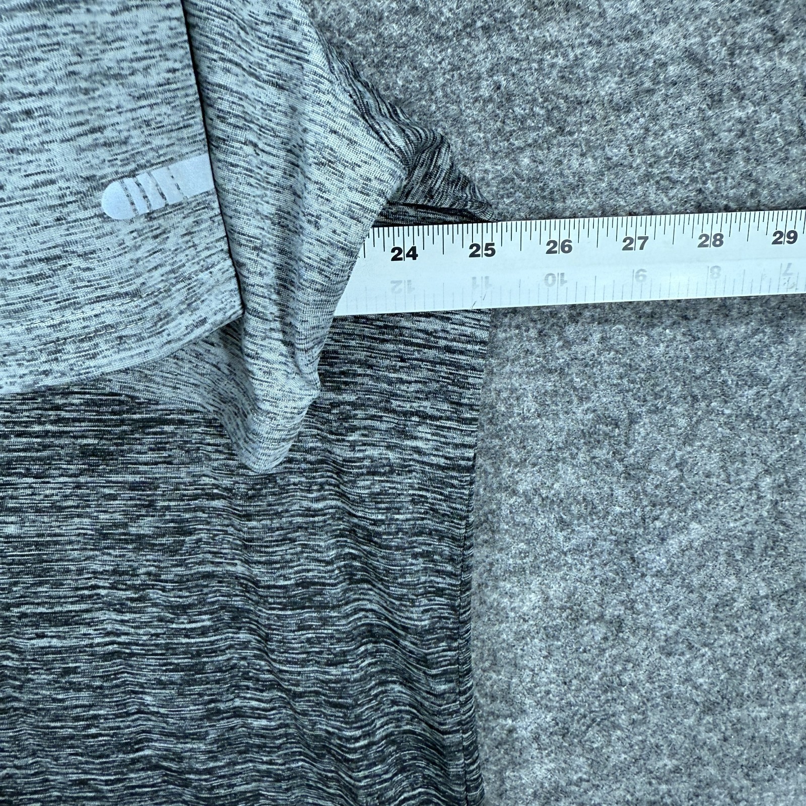 BCG T-Shirt Men 2XL Gray Ombre Short Sleeve Crew Neck Running Pullover Regular gallery