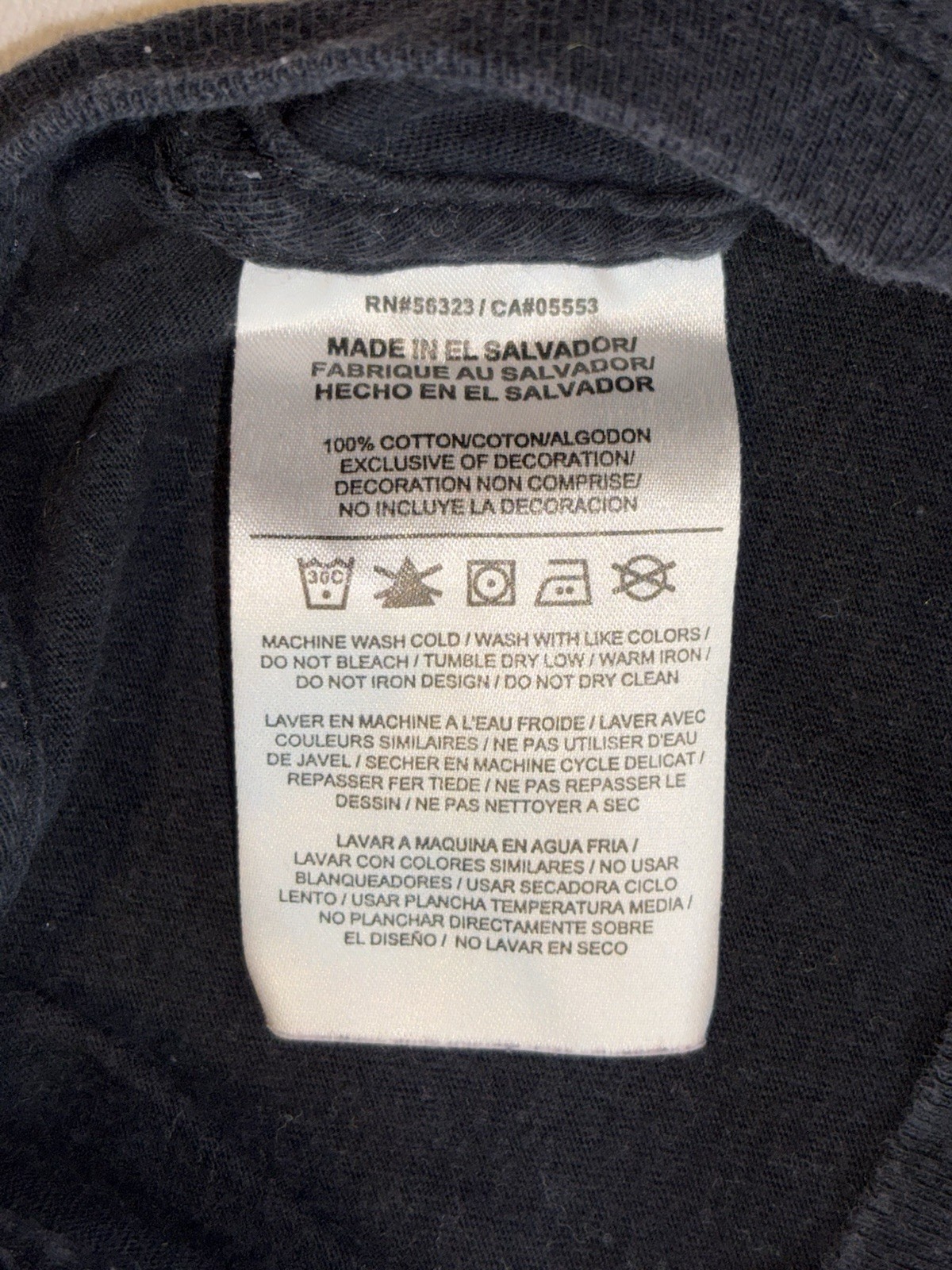 Nike Air Jordan Men's Short Sleeve T-Shirt True OG Black Size XL gallery