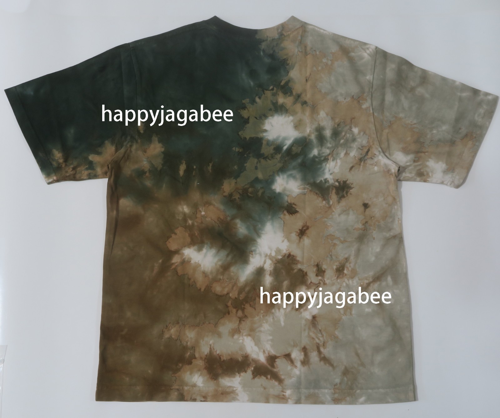 A BATHNIG APE Men's TIE DYE COLLEGE RELAXED FIT TEE 1M30109004 gallery