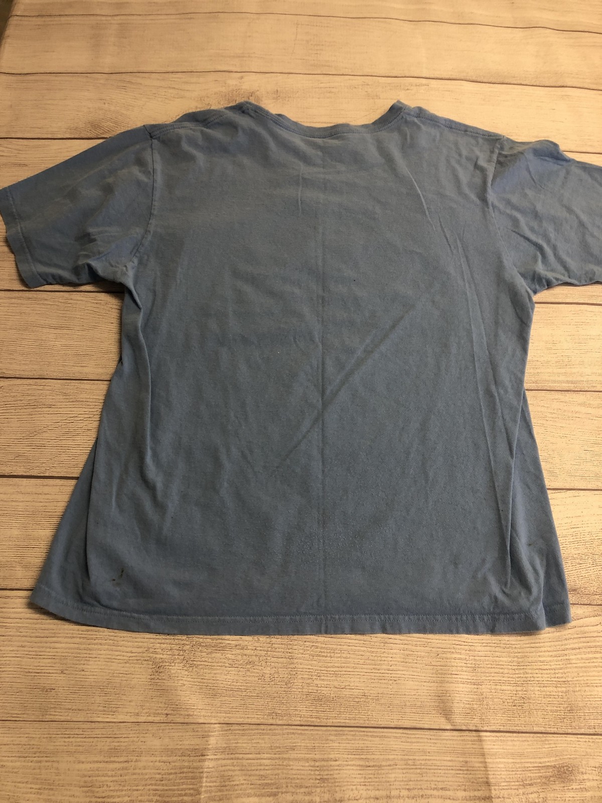 Adidas Shirt Mens Large Blue The Go-To Tee Logo Graphic Tagless Sports Athletic gallery