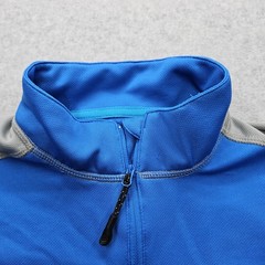 Magellan Outdoors Men’s Size Small Blue Gray Long Sleeve Fishing Shirt NWT
