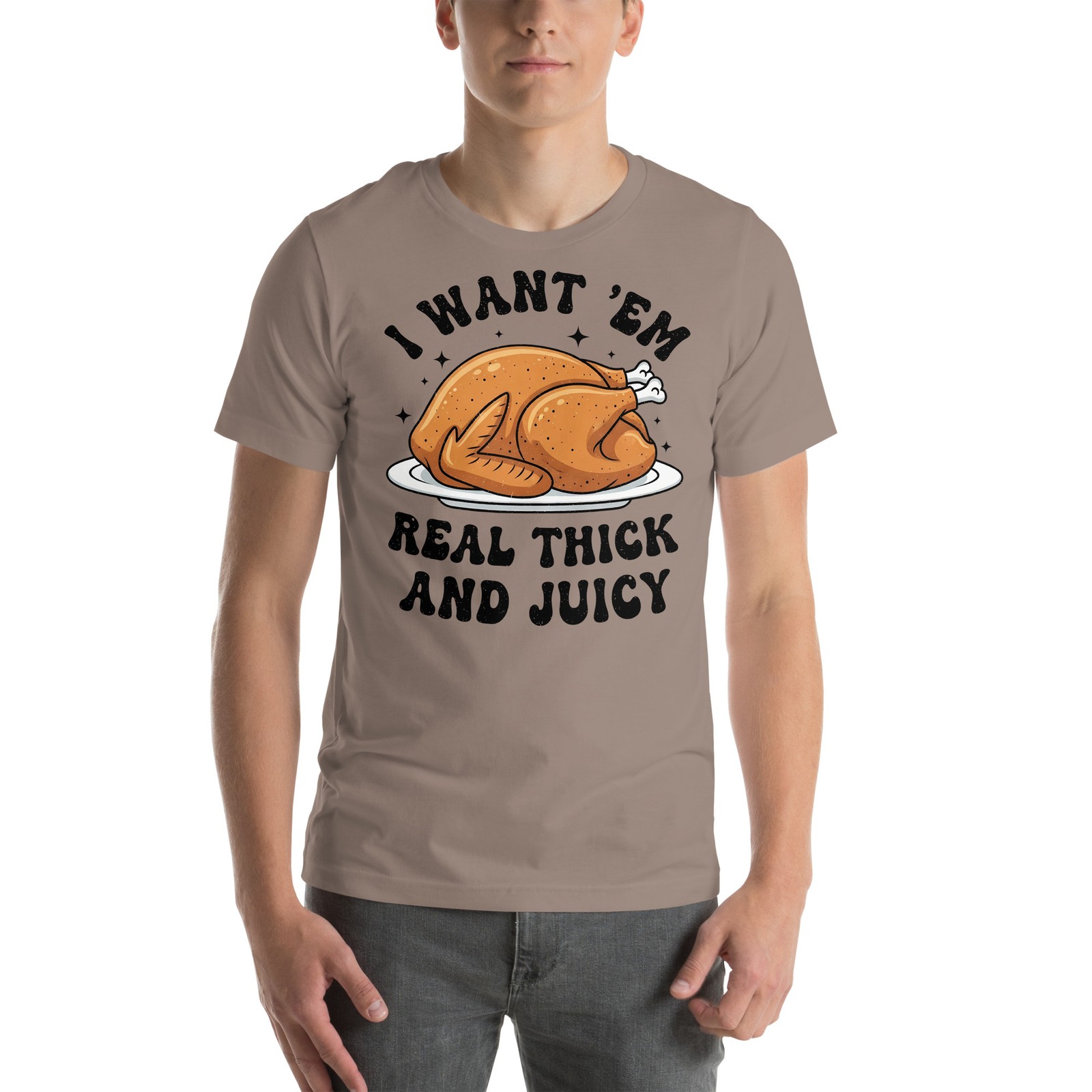 Funny Thanksgiving, Thick & Juicy Turkey, Humor tee