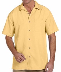 Peaches Pick – “CUBAVERA STYLE” Men’s S-5XL 6XL SHADOWBOX Button Down Camp Shirt