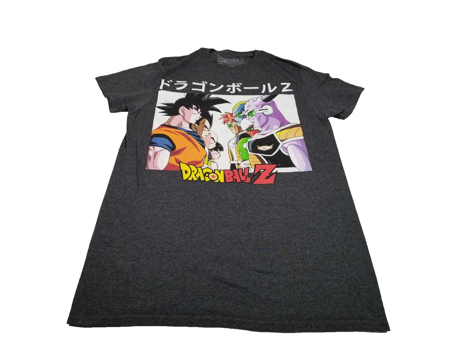 Goku Shirt Mens Small Gray Dragon Ball Z Manga Anime gallery