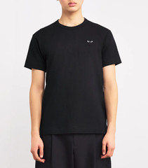 COMME DES GARCONS CDG PLAY BLACK HEART EYE LOGO T-SHIRT SIZE EXTRA LARGE MEDIUM