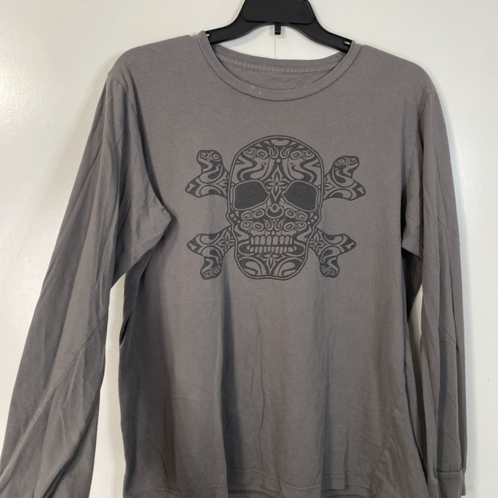 Government Mule Band T Shirt Long Sleeve Grey Light Weight Medium M Faded gallery