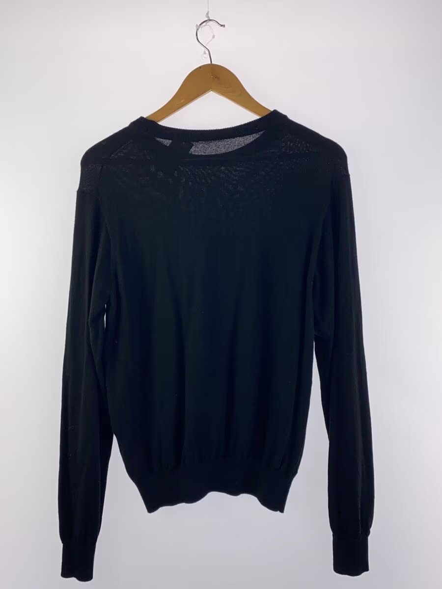 Onitsuka Tiger Knit Sweater (Lightweight) Medium Wool Black 2183B396 gallery
