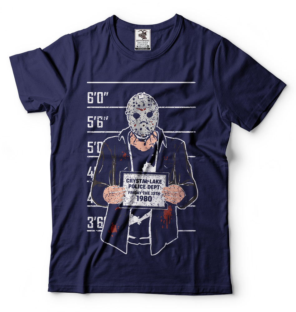 Friday 13th T-shirt Jason Popular Culture Shirt Counselor Camping T-shirt gallery