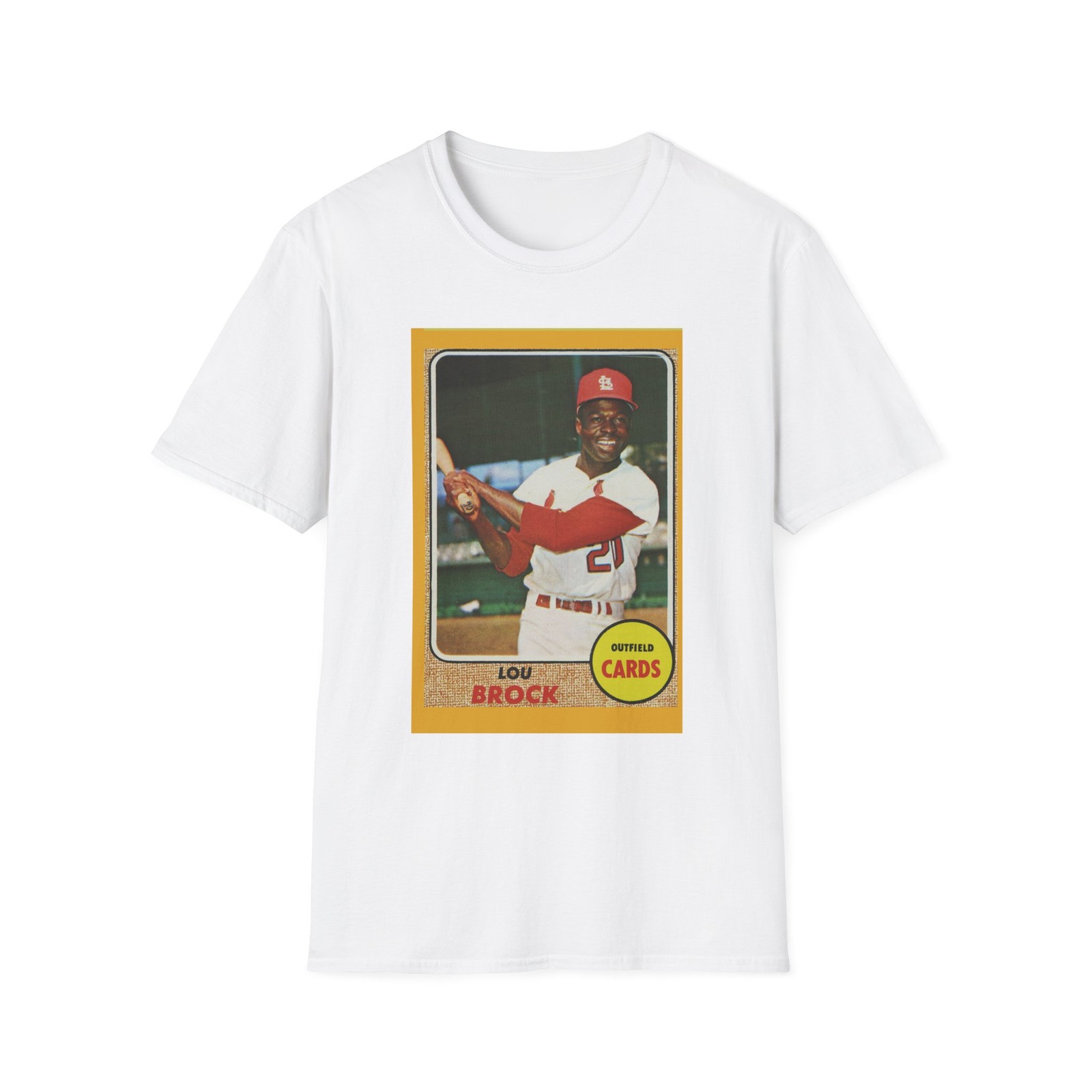 Lou Brock Baseball T-Shirt, Unisex Retro Tee, Gift for Sports Fans, Classic gallery