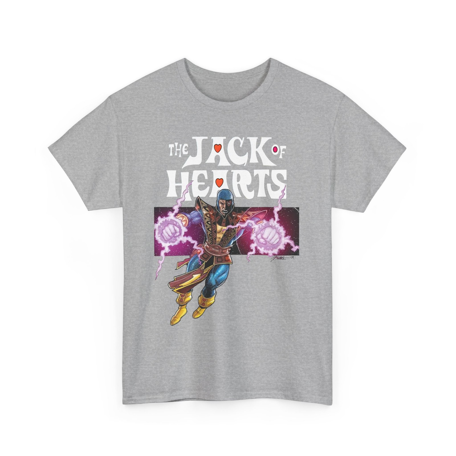 Jack of Hearts T-Shirt – George Perez Art – Marvel Comics – Avengers – She-Hulk