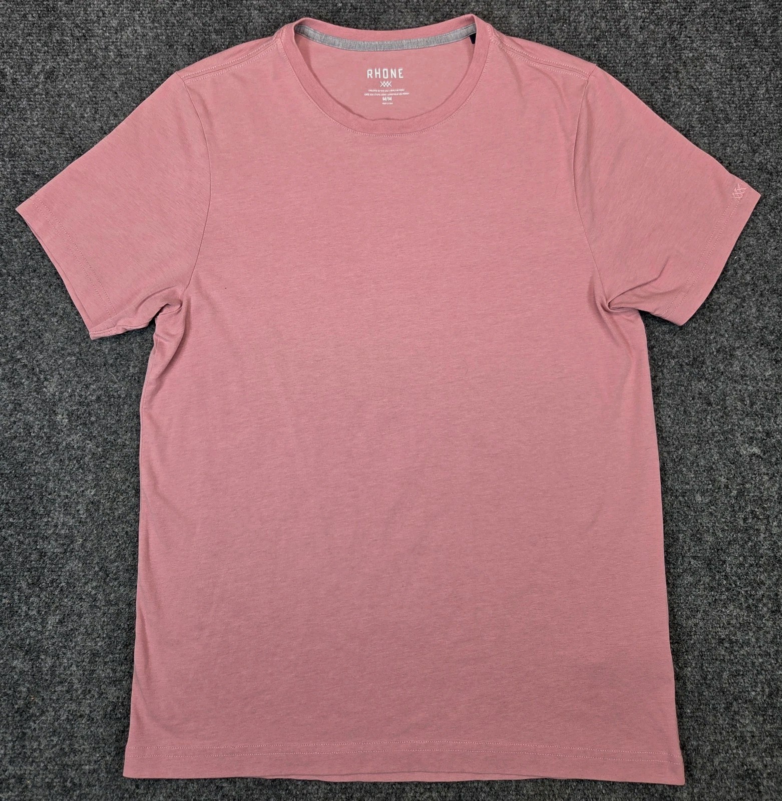 Rhone Tee Shirt Mens Medium Red Pima Cotton Elastane gallery
