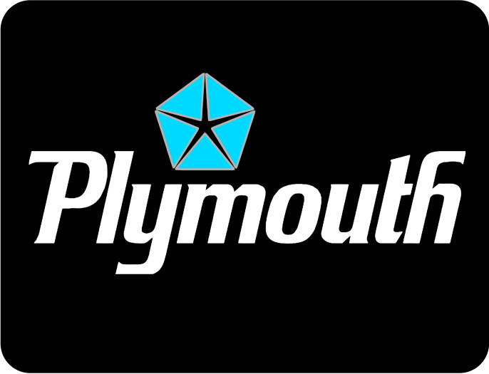 Classic Plymouth Logo 100% Cotton T-Shirt - 426/Hemi/Mopar/440/383/Muscle gallery