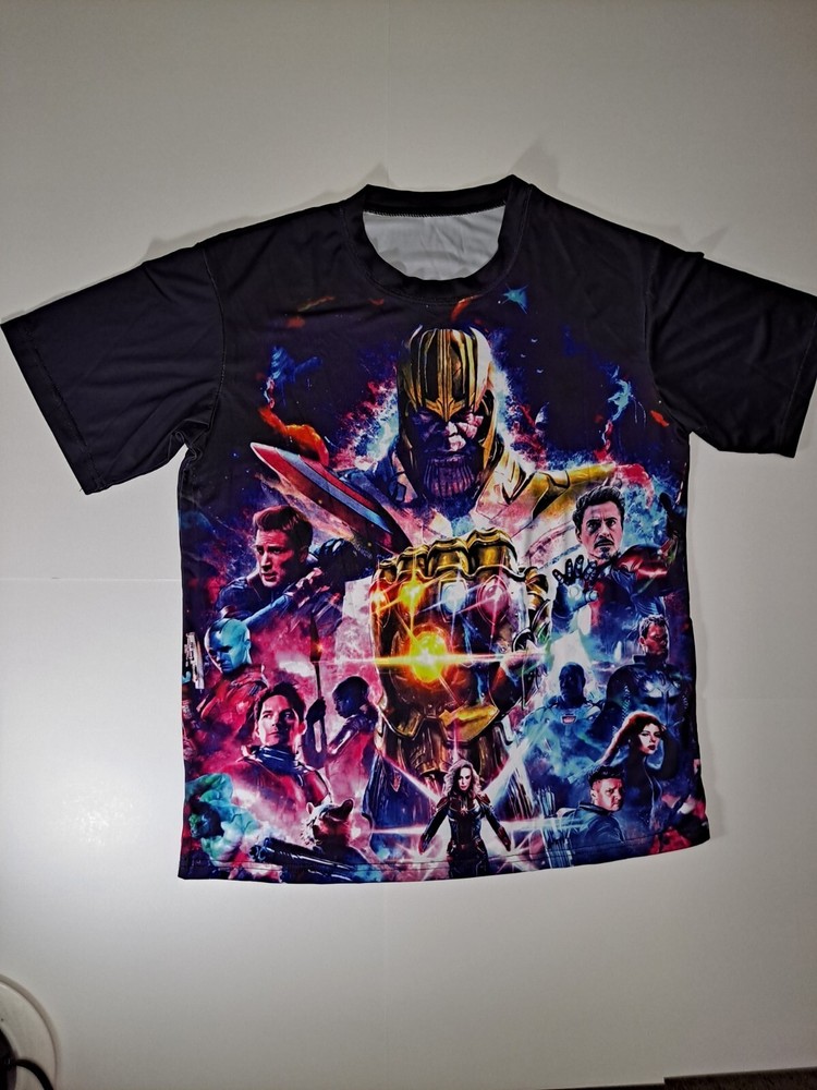 Ironman t-shirt, 95% polyester and 5% spandex, XL