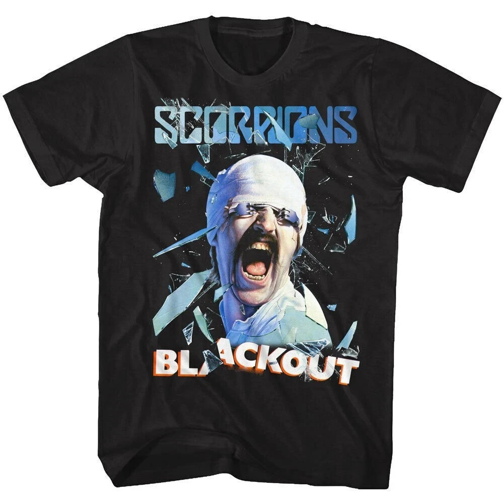 Scorpions Blackout Album Cover Black T-Shirt S-5XL BS1358 gallery