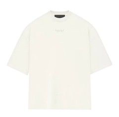 Fear of God Essentials Tee Cloud Dancer (FW23) Size Medium Brand New