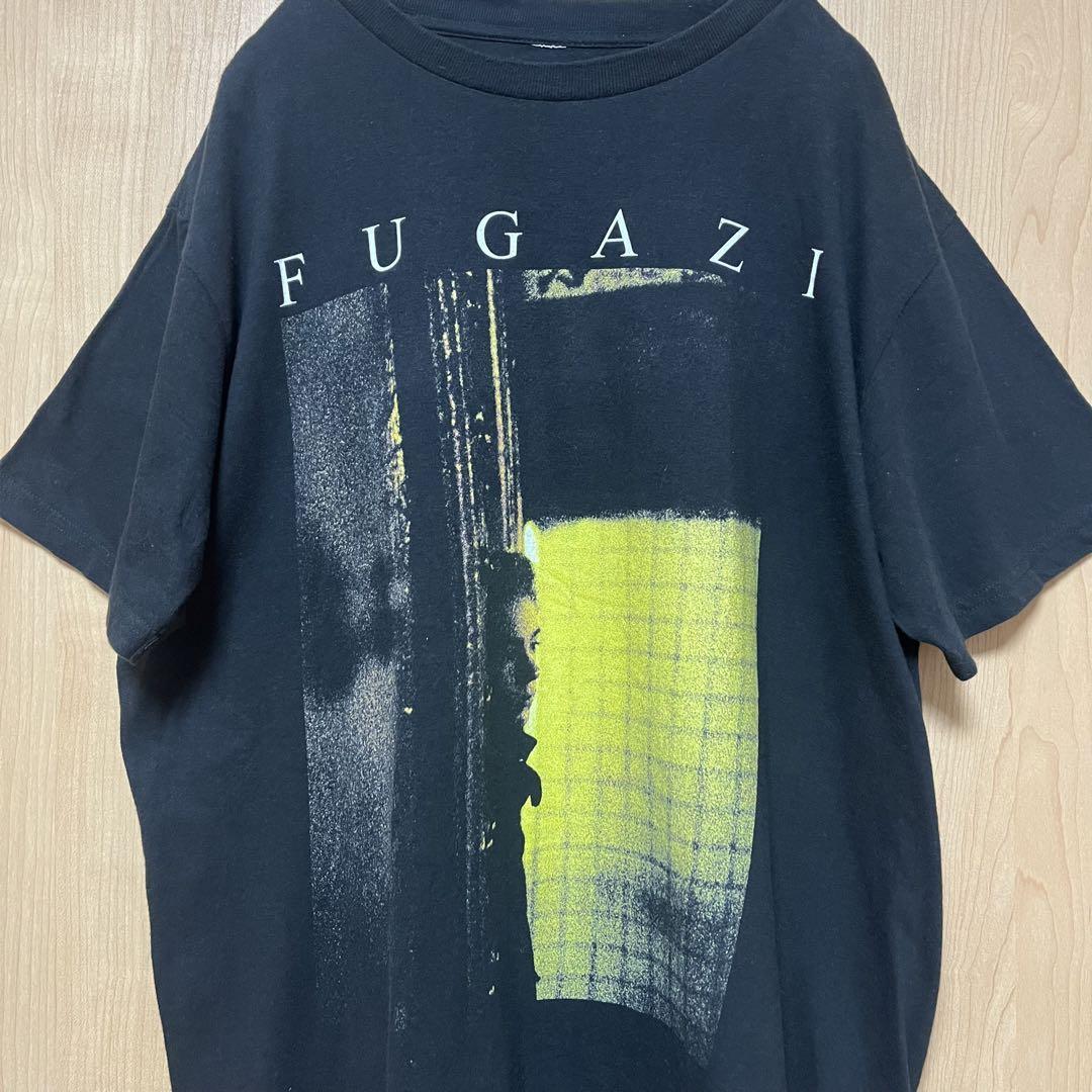 90s Vtg Fugazi band basic black Retro style Men Women Unisex T shirt NH17586