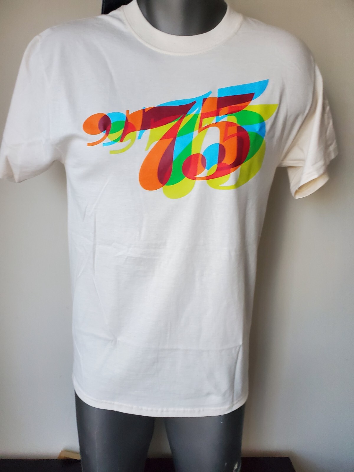 Hanes Beefy-T 5180 Men Cotton T-Shirt Natural '75 NWT gallery