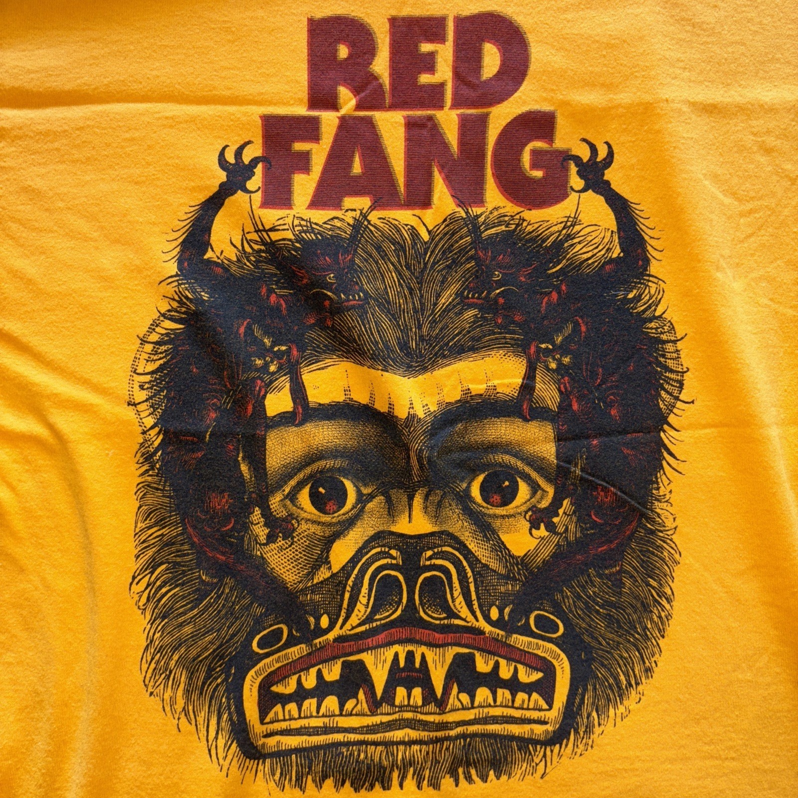 Red Fang Rock Band Tour T Shirt Relapse Records Heavy Metal PA580