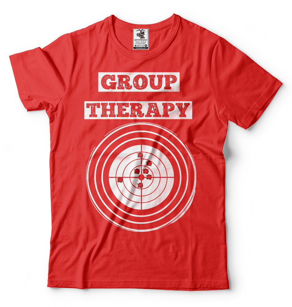 Group Therapy T Shirt 2nd Amendment Gun Laws Rights T-shirt Shooting Range Shirt gallery