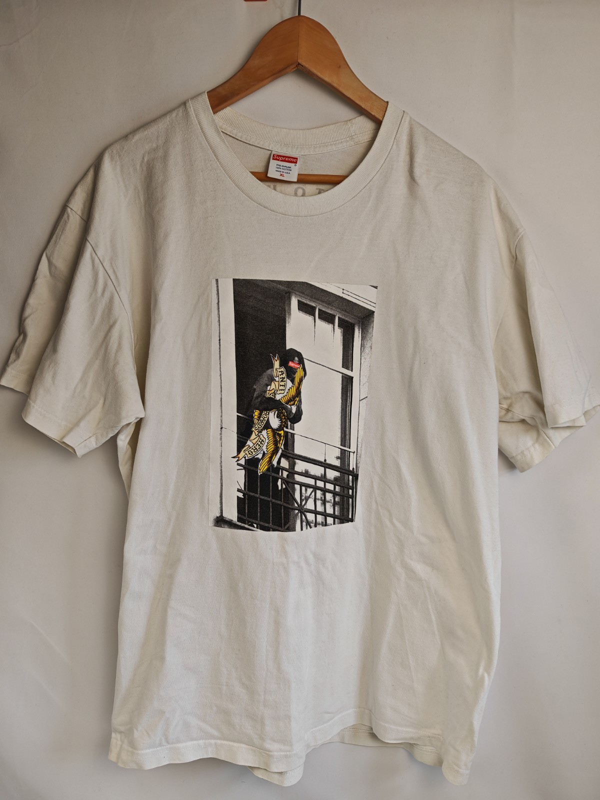 Supreme x Antihero Atmosphere Urine T Shirt XL White Made USA Skate Tee gallery