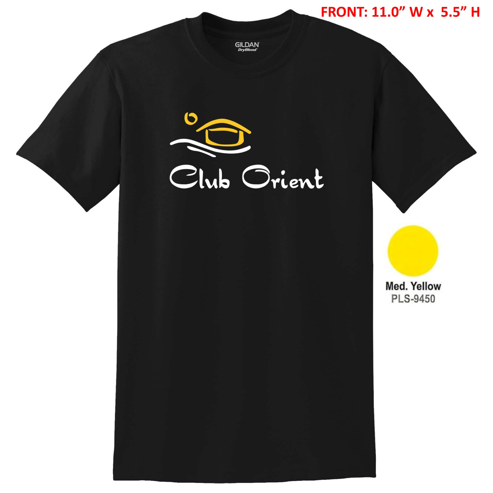 Club Orient T-shirt - Adult S-3X - Choose from 5 Shirt Color Options NEW! gallery