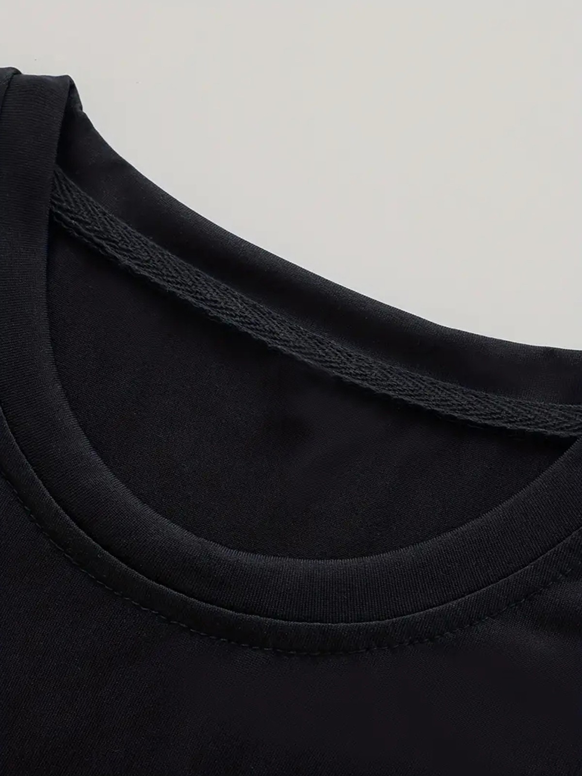 Men's Casual Short-Sleeve T-Shirt Letter Design - Breathable , Machine Washable√ gallery