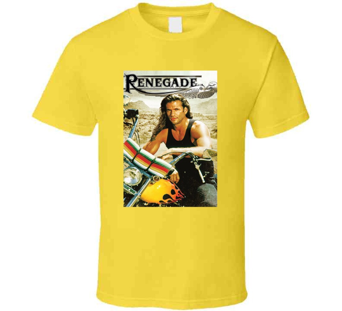 Renegade Tv Show Tee Cool 90s Television Series Fan T Shirt gallery