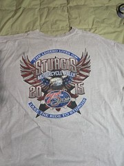Sturgis 75th Anniversary 2015 Black Hills Rally T-Shirt 2XL