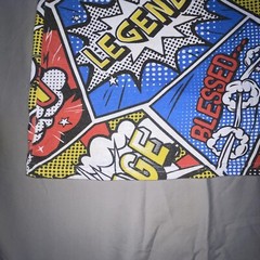 Bailey Apparel Launder HUSTLE Retro Pop Art Graphic T Shirt Mens Size Small