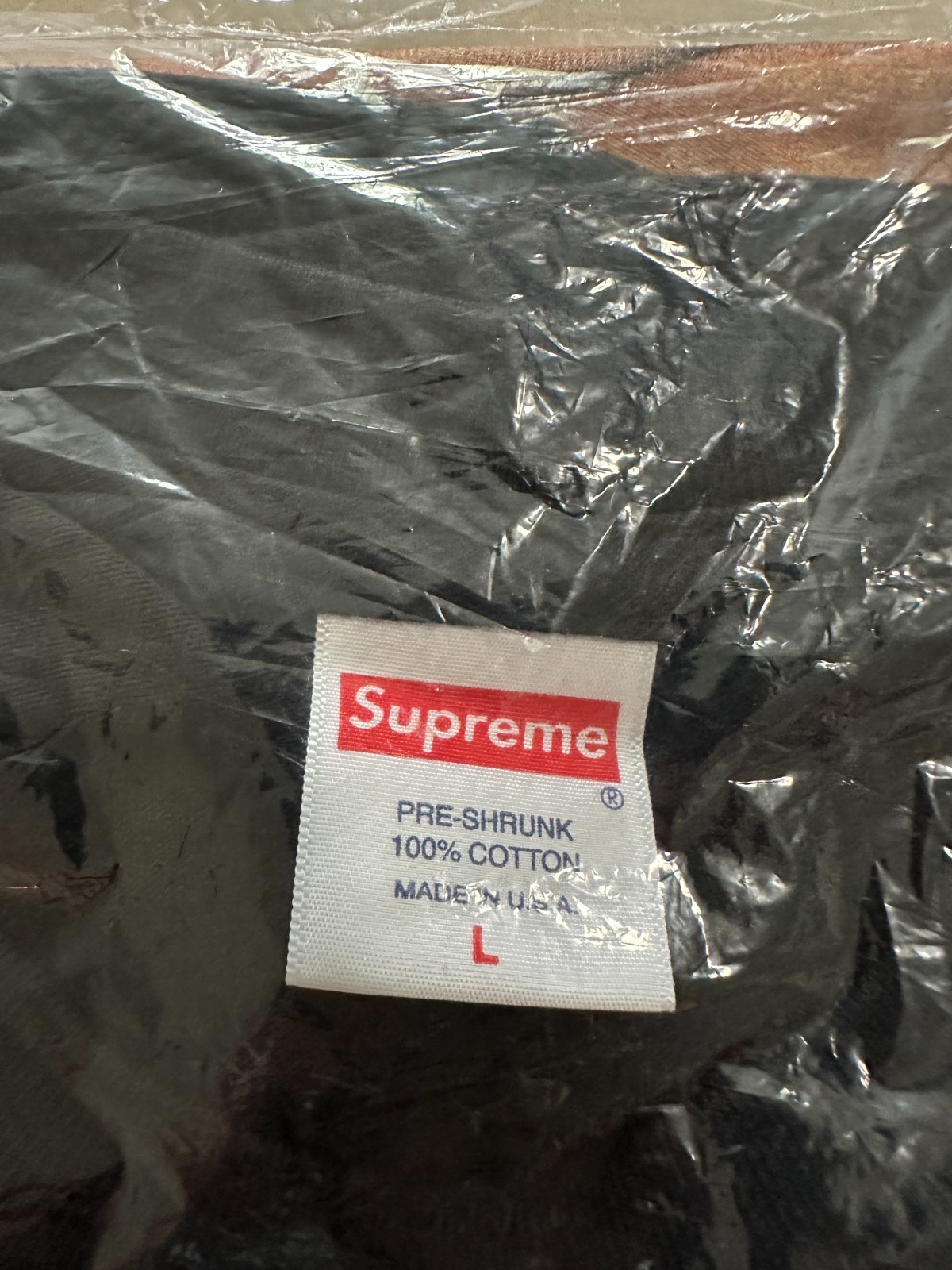 Supreme "Rick Ruben" Photo Tee Black sz L (2021) * NEW/SEALED* box logo carti gallery