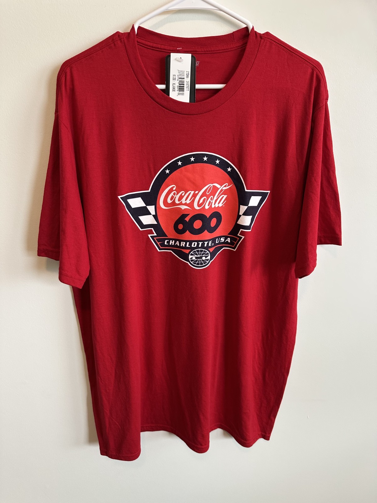 NASCAR Coca-Cola 600 T-Shirt, Brand-New (Size XL) gallery