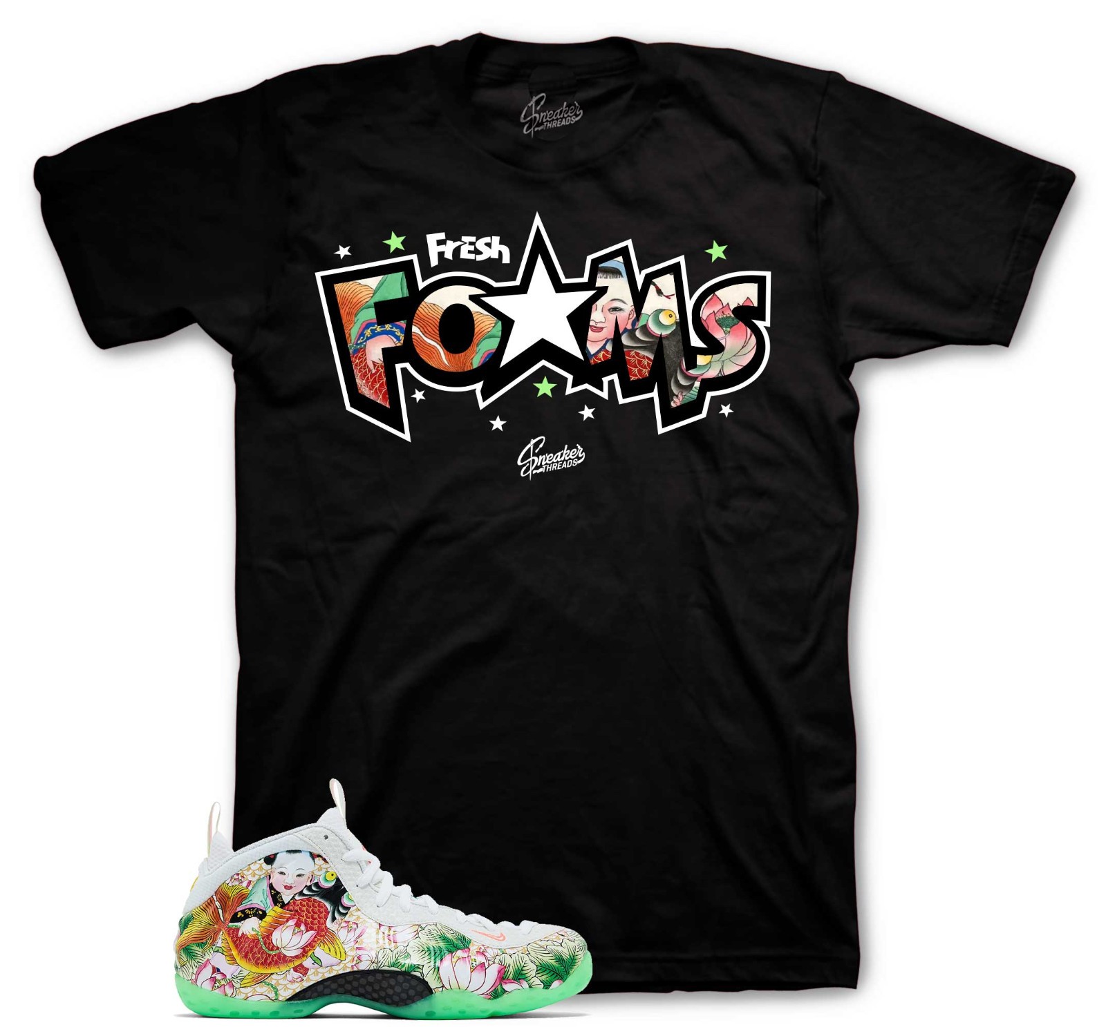Shirt To Match Foamposite Tianjin Foam Shoes – Fresh Foams Sneaker Tees