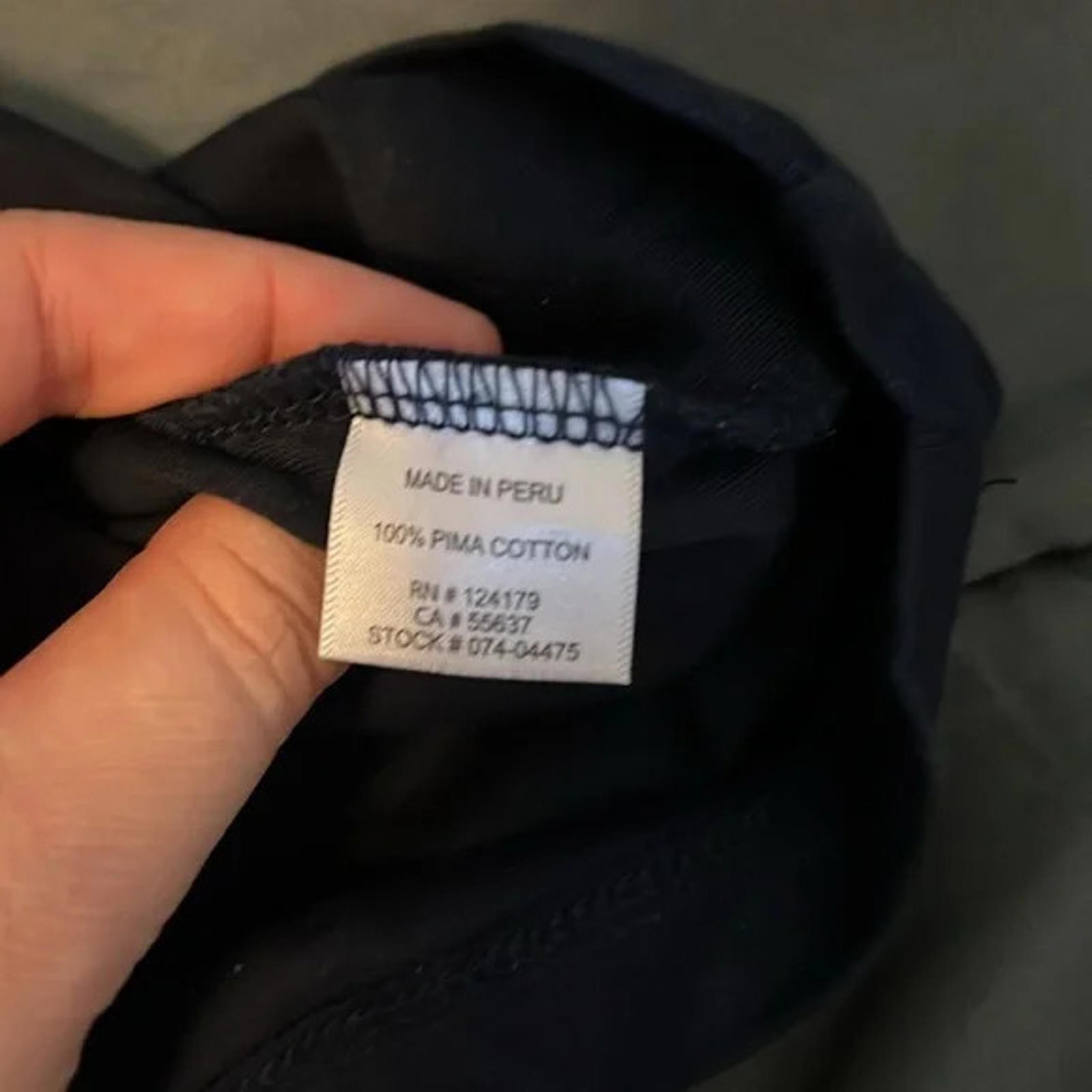 Johnston & Murphy Long Sleeve TShirt Navy Size Large gallery