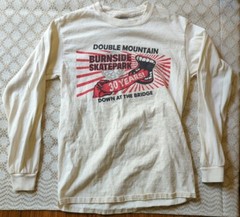 Double Mountain Brewery Burnside Skatepark IPA Colab LS Shirt Men’s Small Gildan