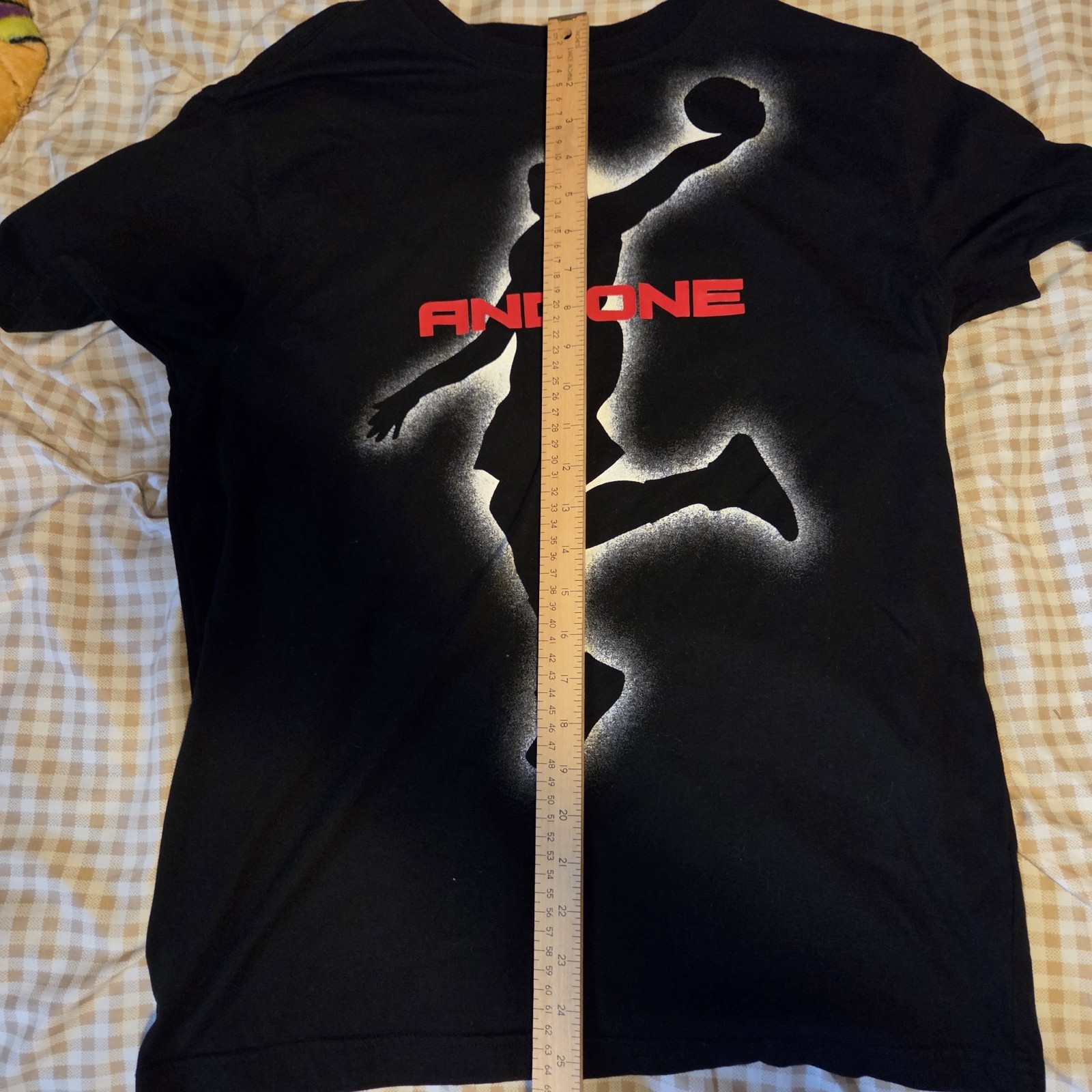 AND1 Shirt Black Performance And One Jumpman Graphic Short Sleeve Basketball M gallery