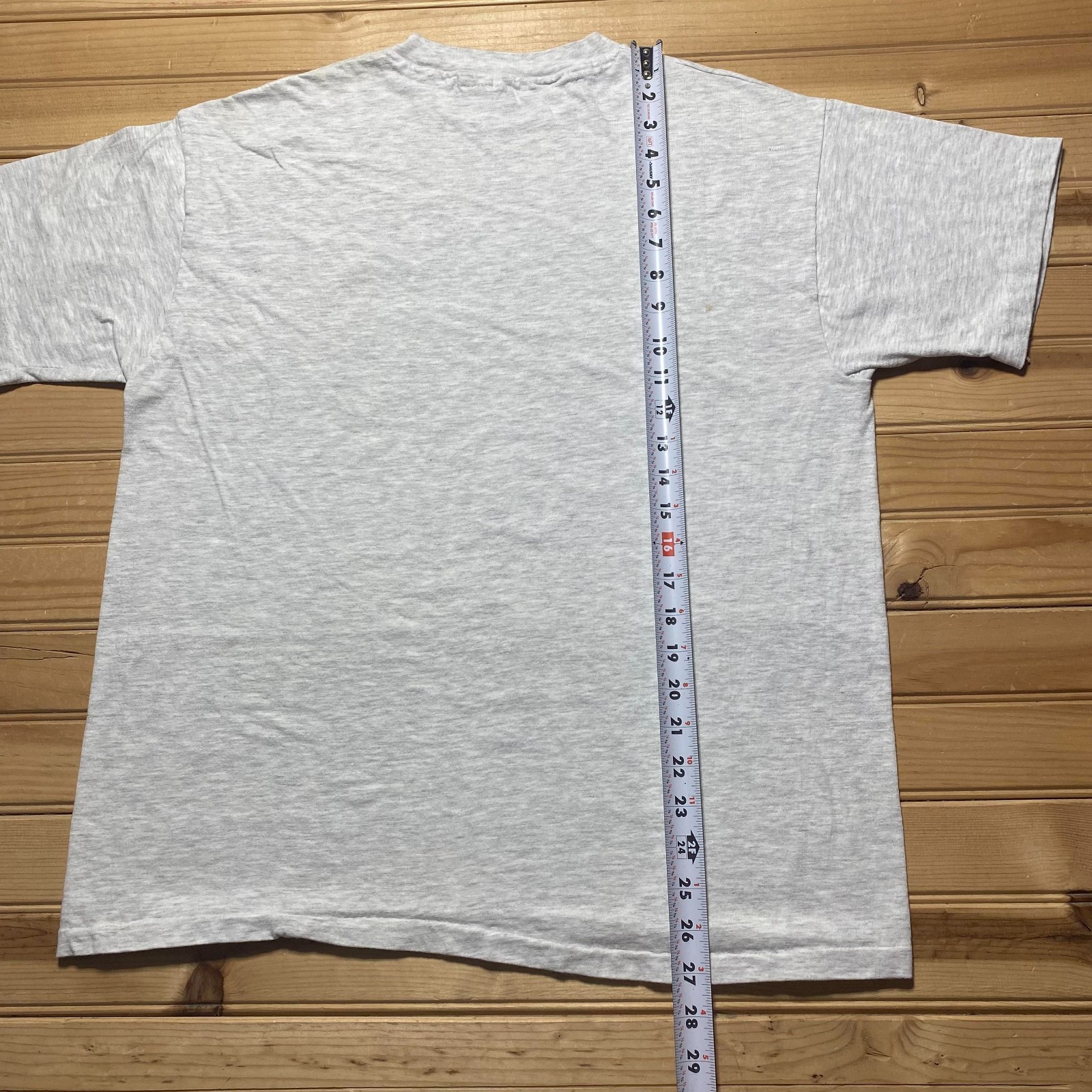 Vintage 90s Hanes MRVKC Mountain Lake Nature Outdoor Graphic T-Shirt USA - Large gallery