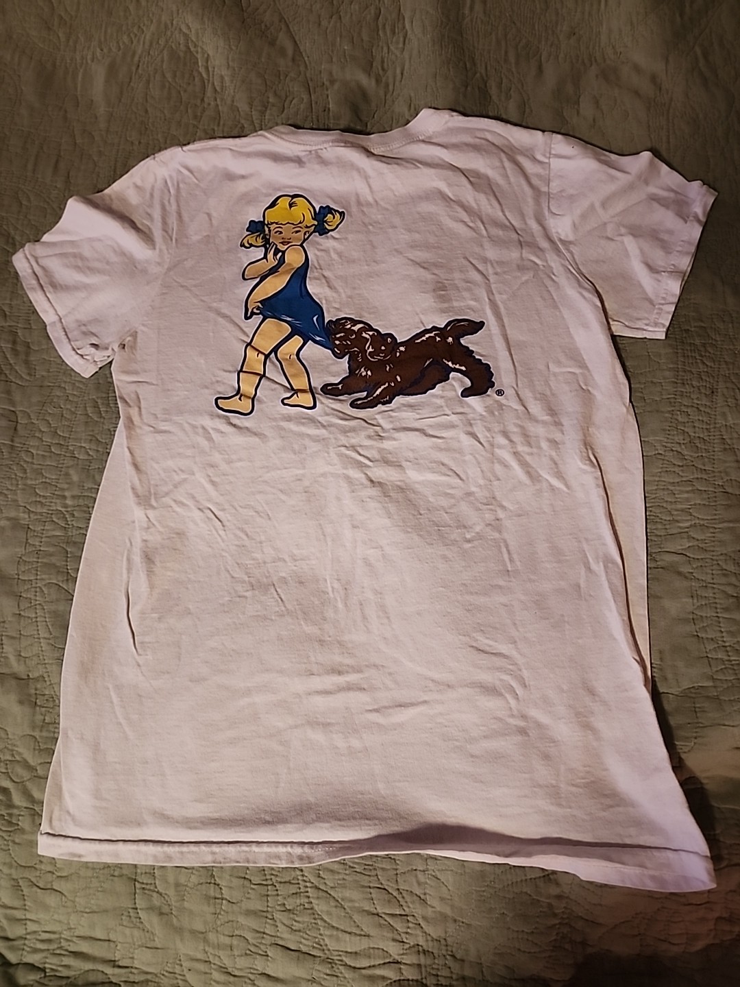 Vintage Coppertone Logo Sunscreen Lotion Tee Shirt - Retro 90s - White, Small gallery