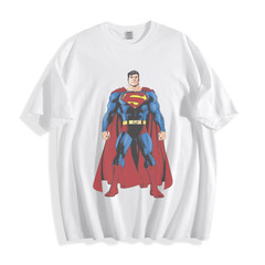 Superhero Superman Valor T-Shirt – Courageous Pose Design Unisex Tee