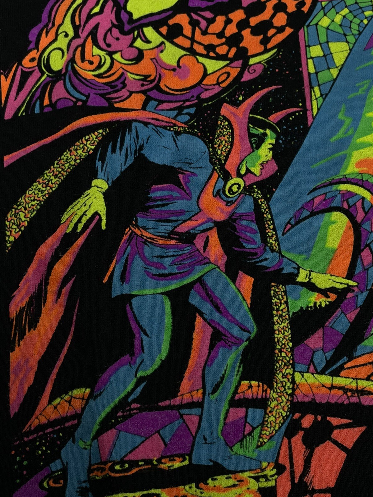 Doctor Strange 60's Marvel Comics Black Light Psychedelic T-Shirt NEW gallery
