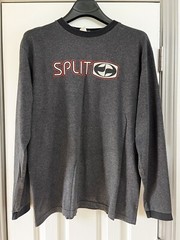 Split Shirt Mens Medium 50% Poly/50% Cotton