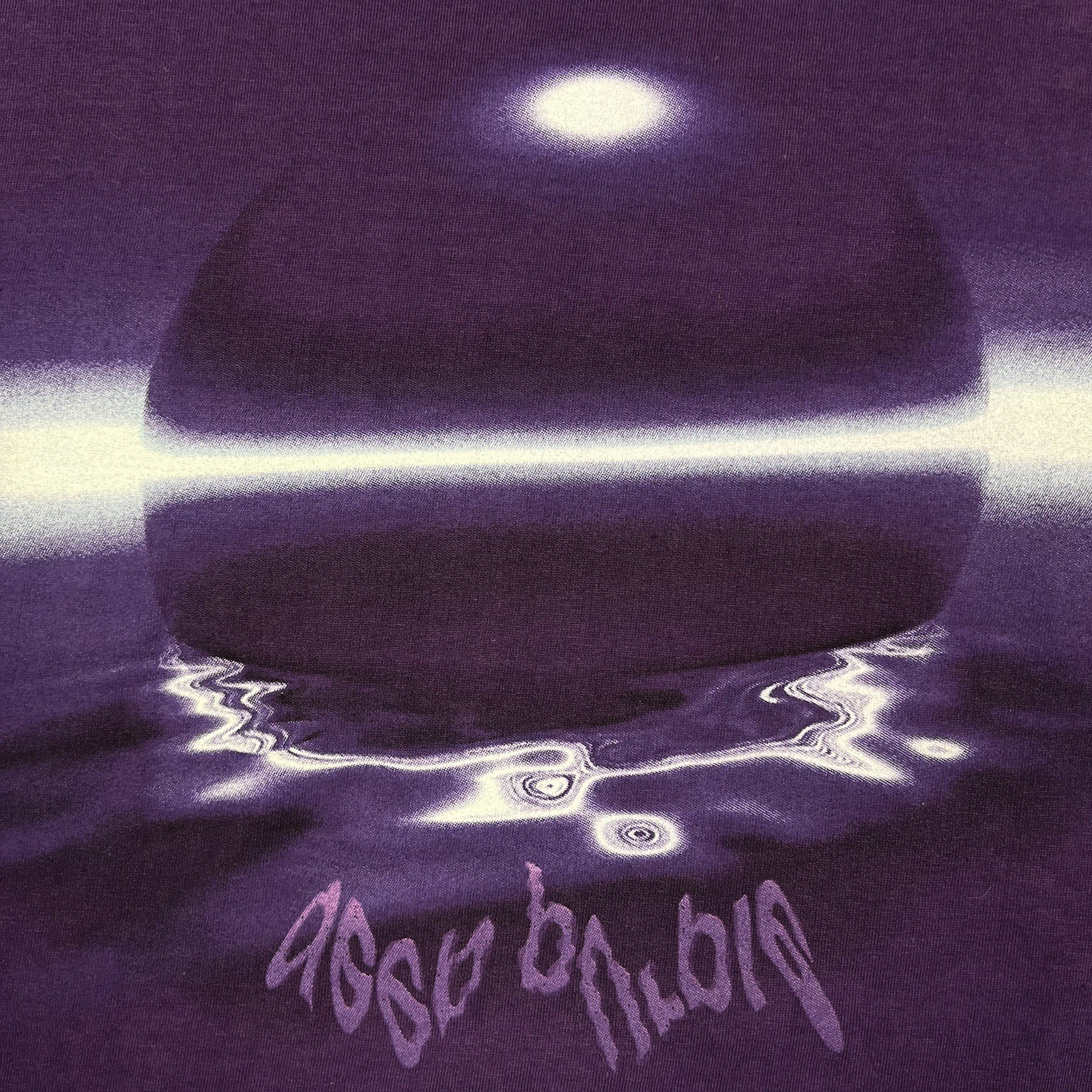 Vintage Deep Purple World Tour Rock Band Short Sleeve T Shirt 1999 Size L Purple gallery