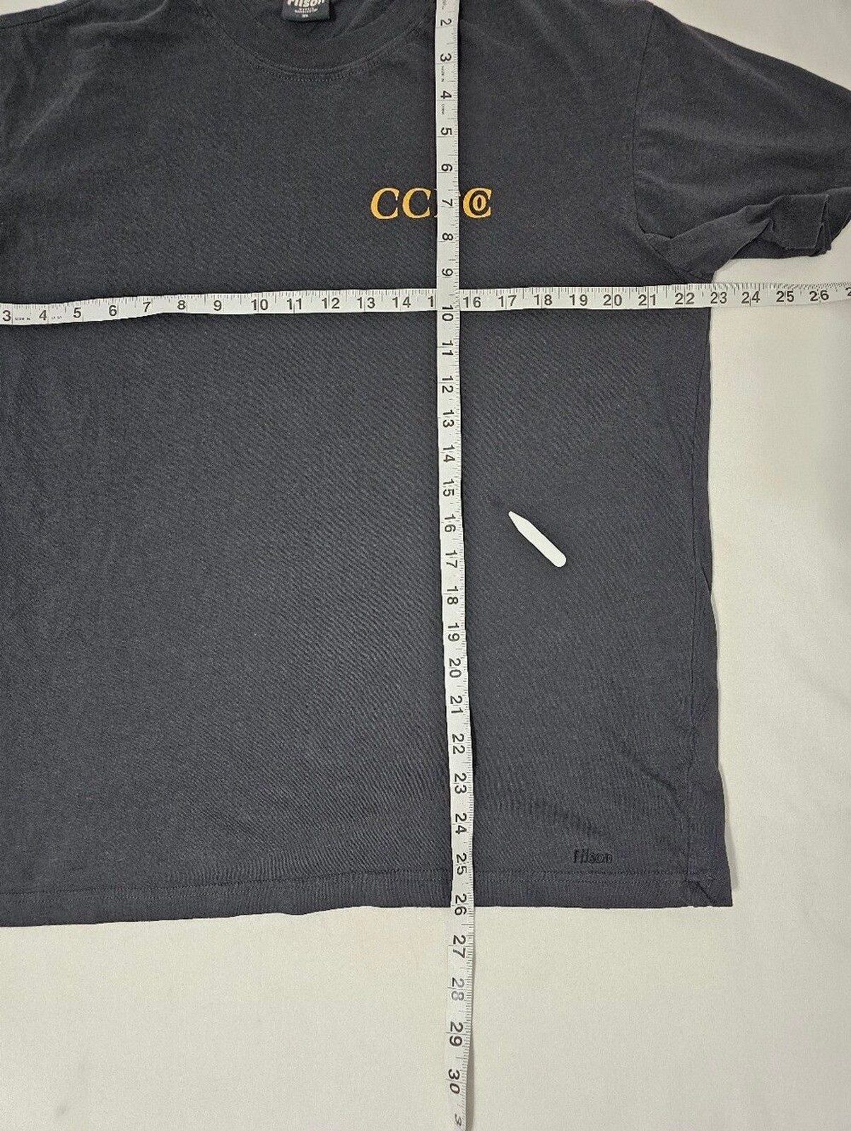 Filson C.C. Filson Co. Graphic Logo T-Shirt XL Black Gold Outdoor Heritage gallery
