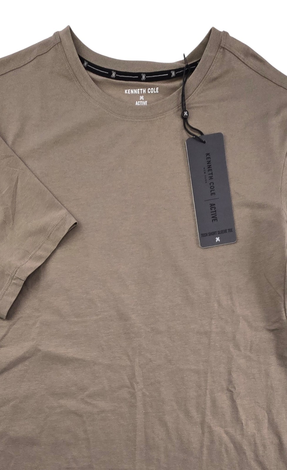 Kenneth Cole Men's Active Tech Shirt S/S Stretch Breathable Soft Cotton UPF 50+ gallery