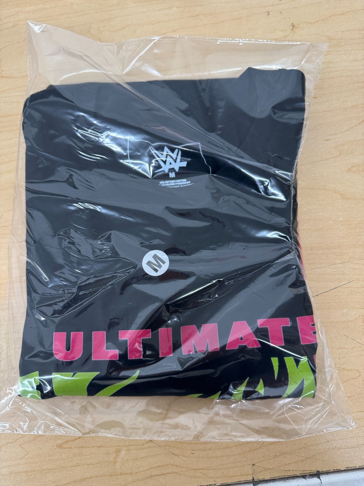 WWE ULTIMATE WARRIOR T SHIRT OFFICIAL ITEM BLACK gallery