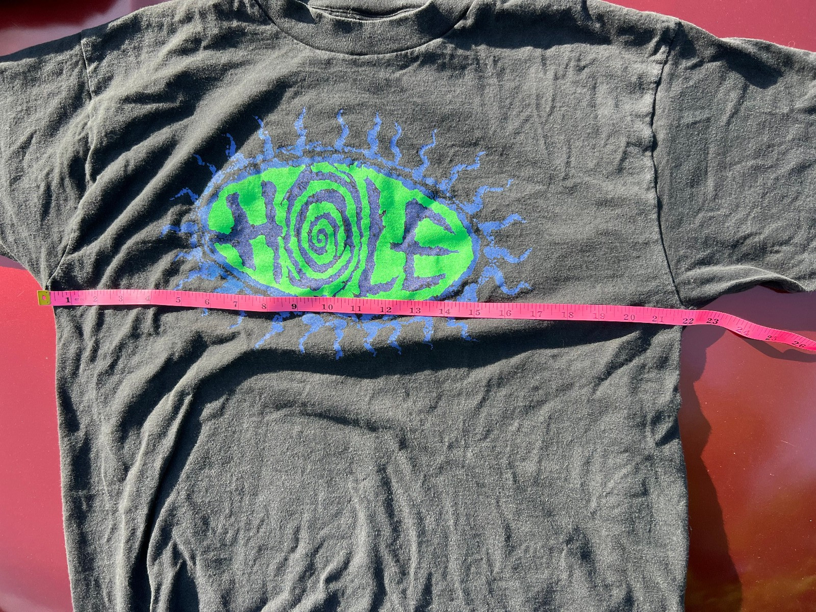 Vintage Hole Giant Tultex Shirt 1995 Preowned Courtney Love 1 owner XL rare tour gallery