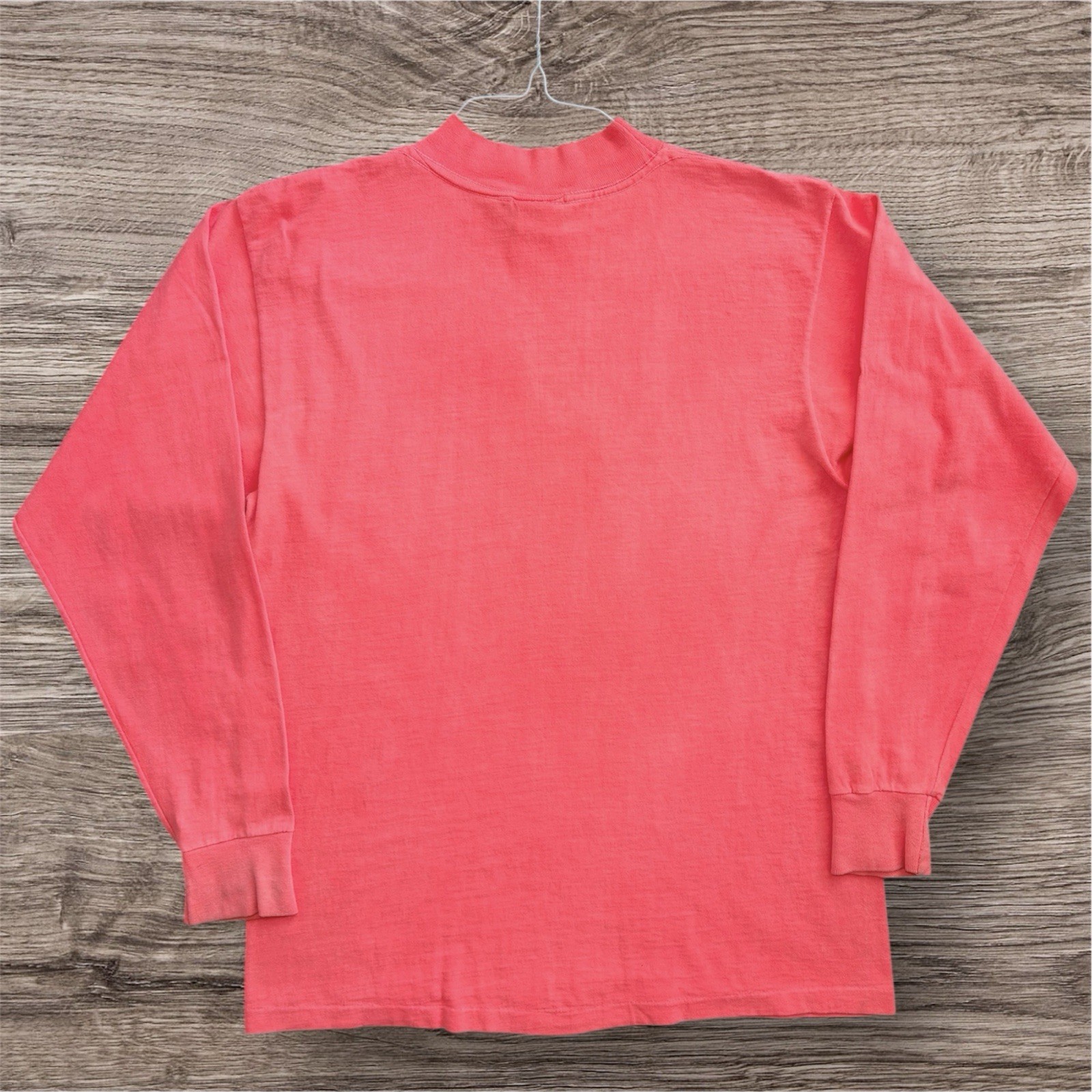 Vintage Gotcha Mens Long Sleeve Shirt Neon 90s Mock Neck Skater Surf Logo M gallery