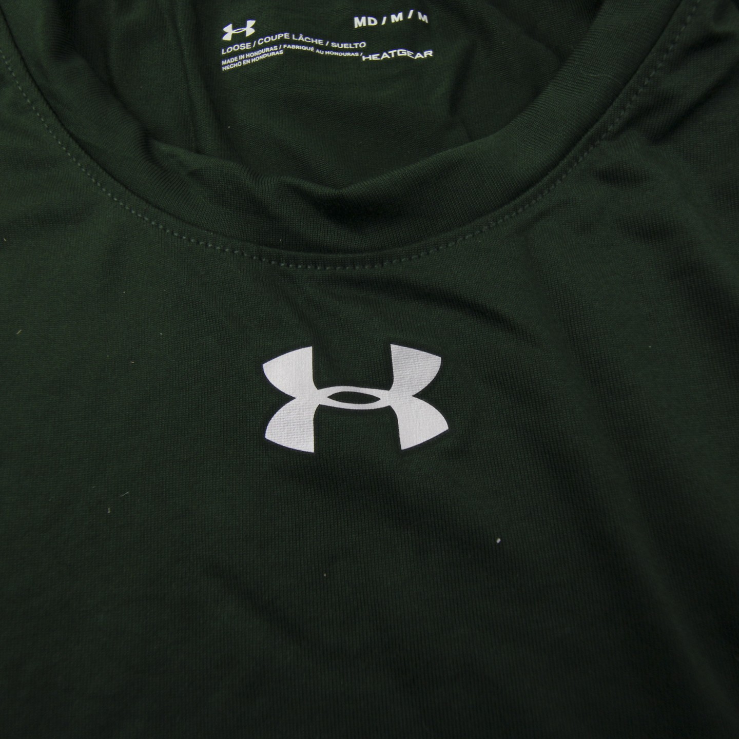 Under Armour Long Sleeve Shirt Men's Dark Green New with Tags M gallery